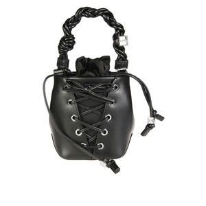 Ganni Mini Bucket Bag With Braided Handle - NWT